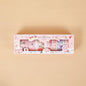 Anime Washi Tape Set - 8 Rolls for Crafting, kawaii stationery with pink and purple designs in a cute packaging box featuring strawberry and bunny motifs.